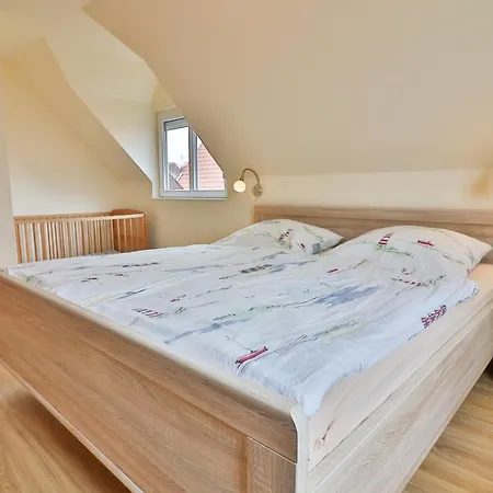 아파트 Haus Meeresleuchten - Ferienwohnung 6 랑에오그